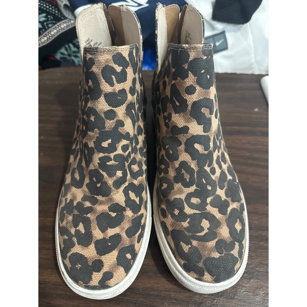 Women’s Steve Madden Claud Wedge Fabric Shoes Size 9M